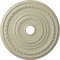 Ekena Millwork Cole Ceiling Medallion (Fits Canopies up to 9 1/8"), 25 3/8"OD x 3 3/8"ID x 1 3/8"P, Clear Yellow CM25COCYF - alternate 1
